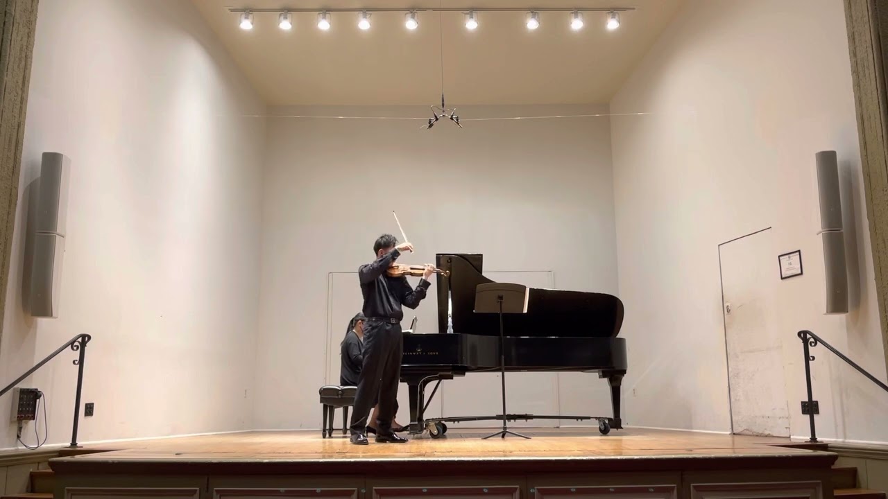 Saint-Saëns Introduction and Rondo Capriccioso, Op. 28 — Kevin Huang