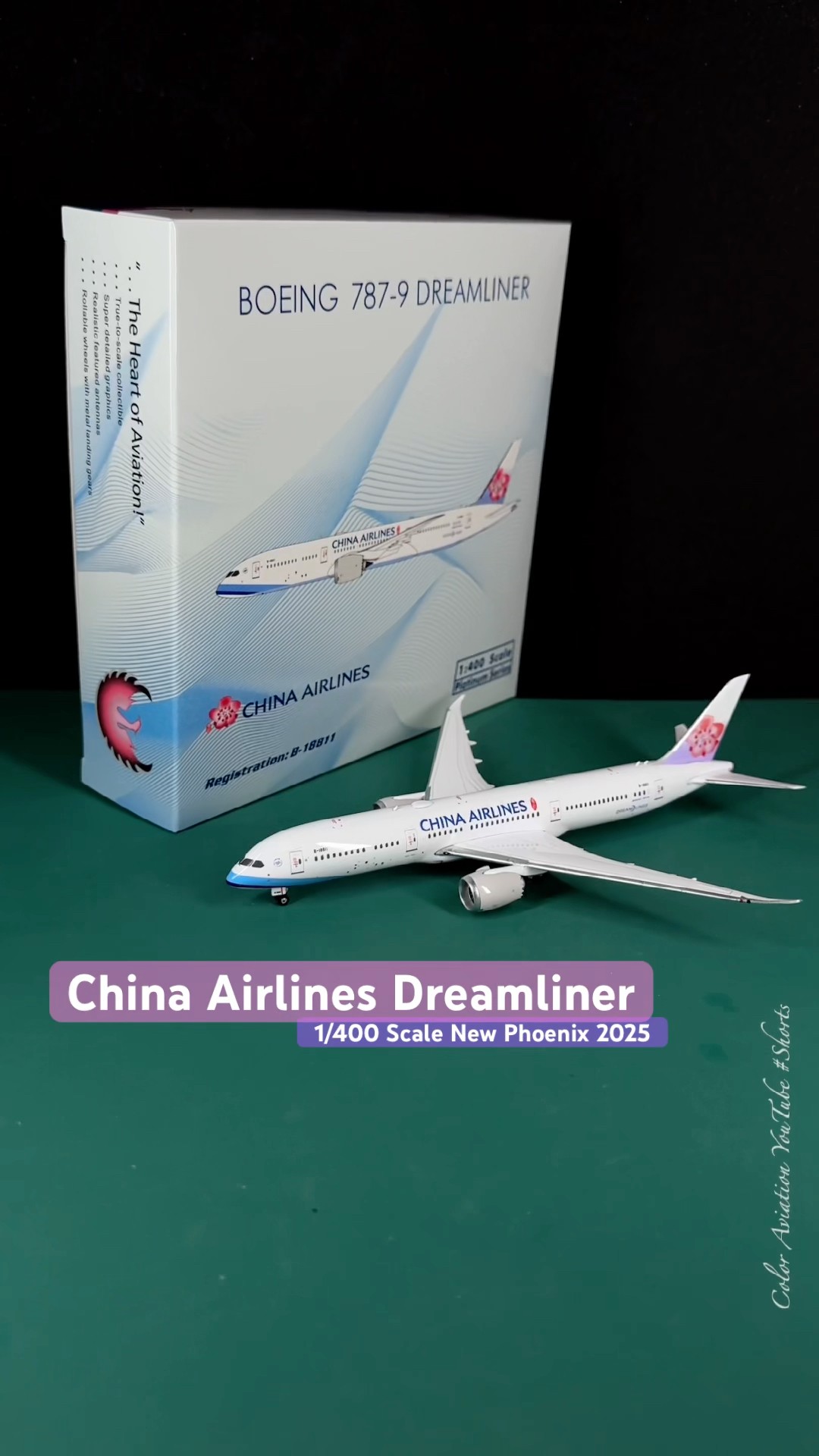 Phoenix China Airlines' brand new Dreamliner! 1/400 Scale New