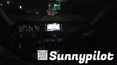 Initial Test Sunnypilot an Openpilot Fork Honda Accord 2018