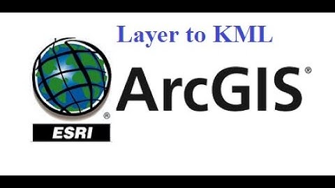 Layer to KML II Convert Layer to KML in ArcGIS II Layer to KML in ArcMap(10.3)