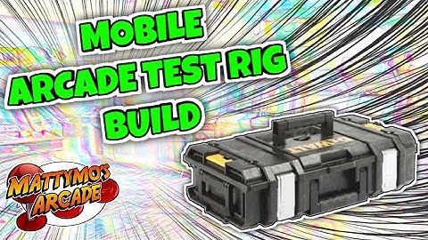 Mobile Arcade Repair Test Bench Build