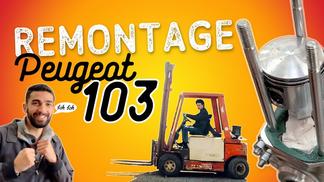 REMONTAGE CLEAN DE LA PEUGEOT 103 CUSTOM MALOSSI ! C'EST UNE BEAUTÉ.
