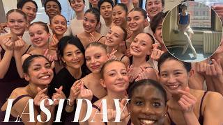 The Last Class… a Day in the Life of a NYC Ballet Student!🩰🥹