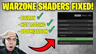 How to FIx Warzone 2.0 Shaders  ( Call of Duty Warzone 2 Fixes )