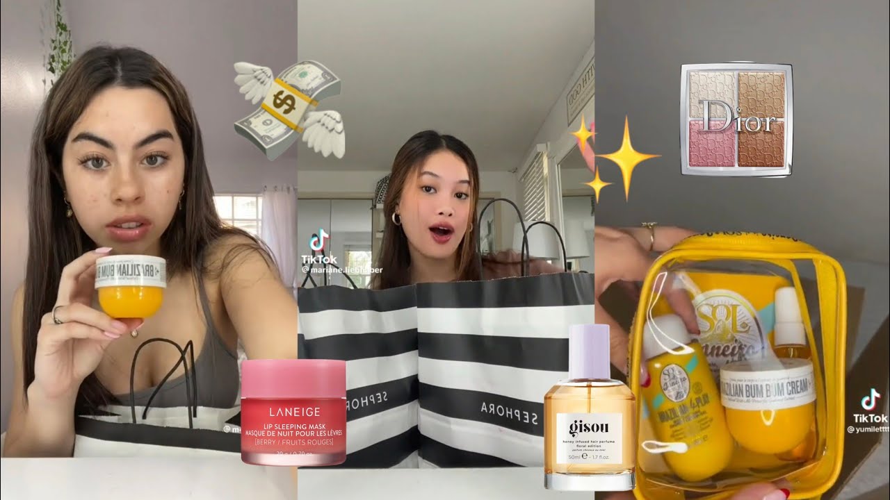 sephora shopping hauls compilation 🛍💰