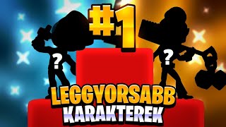 Melyik a Leggyorsabb Brawler a Brawl Starsban?🤔