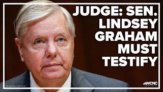 Lindsey Graham told he must testify in Georgia election investigation