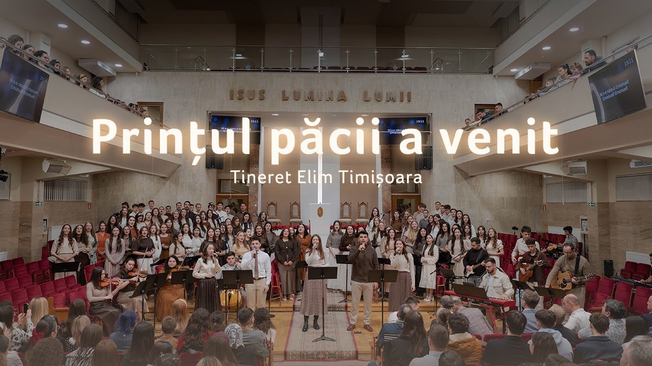 Tineret Elim - Printul Pacii a venit (cover)