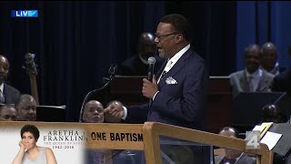 Judge Greg Mathis talks about his last conversation with Aretha Franklin