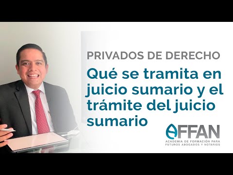 Video: ¿Cuál es la diferencia entre juicio sumario y adjudicación sumaria?