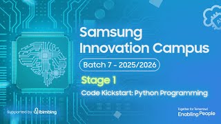 SIC7 - Stage 1: Lists & Dictionaries
