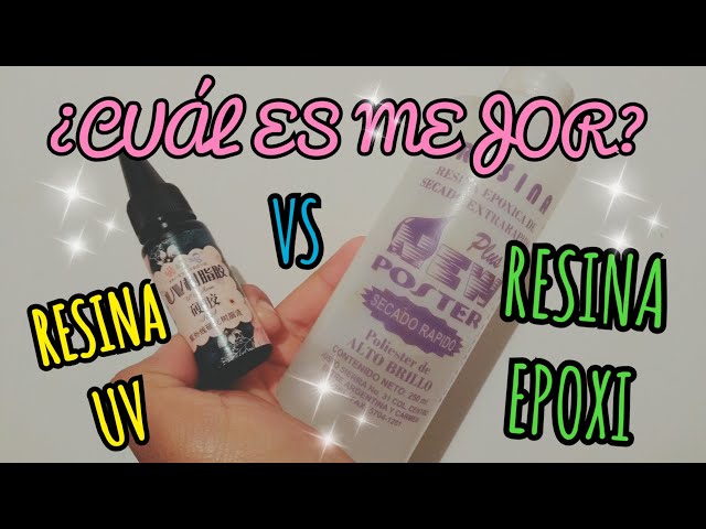 Diferencias clave entre resina epoxi y resina UV: Todo lo que necesitas  saber. 