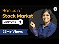 Basics of Stock Market For Beginners Lecture 1 By CA ...