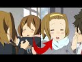 Ritsu learns trick from yui kon