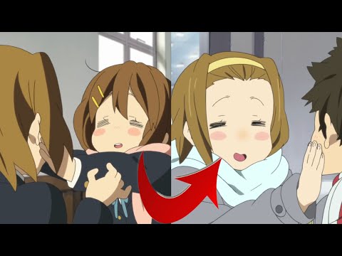 Ritsu learns trick from Yui 【K-ON!】
