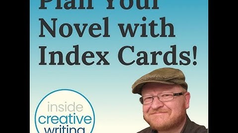 Plan Your Novel with Index Cards!