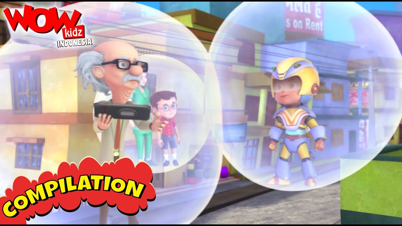 Vir: The Robot Boy In Bahasa | Kartun Anak Anak | Kompilasi 115 | WowKidz Indonesia