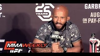 Demetrious Johnson More Upset About Injuries Than Loss  (UFC 227, Post)