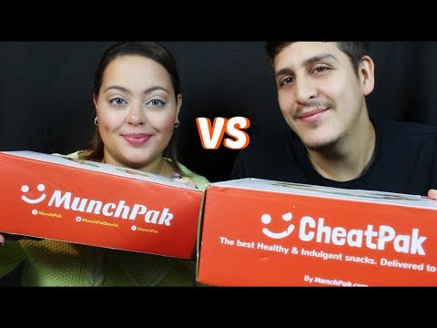 ASMR| MunchPak VS CheatPak...which one is better?
