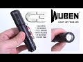 WUBEN C3 review - OSRAM P9 LED - 1200 lumens - Type-C charging