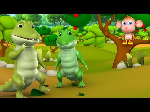 குரங்கு மற்றும் முட்டாள் முதலை கதை | Monkey and Foolish Crocodile Tamil Story 3D Kids Moral Stories