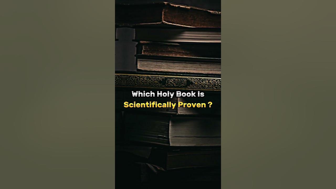 which-holy-book-is-scientifically-proven-islam-shorts-youtube