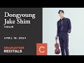 Graduation recital dongyoung jake shim violin