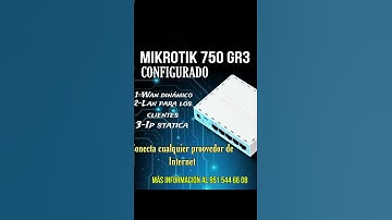 En Venta mikrotik configurado, listo para empezar a vender internet con starlink