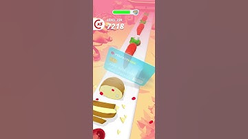 slice it all game! very satisfying and relaxing ASMR slicing video 221