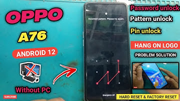 oppo a76 reset | Cph2375 hard reset pattern lock without pc | Oppo a76 pattern lock kaise lagaen