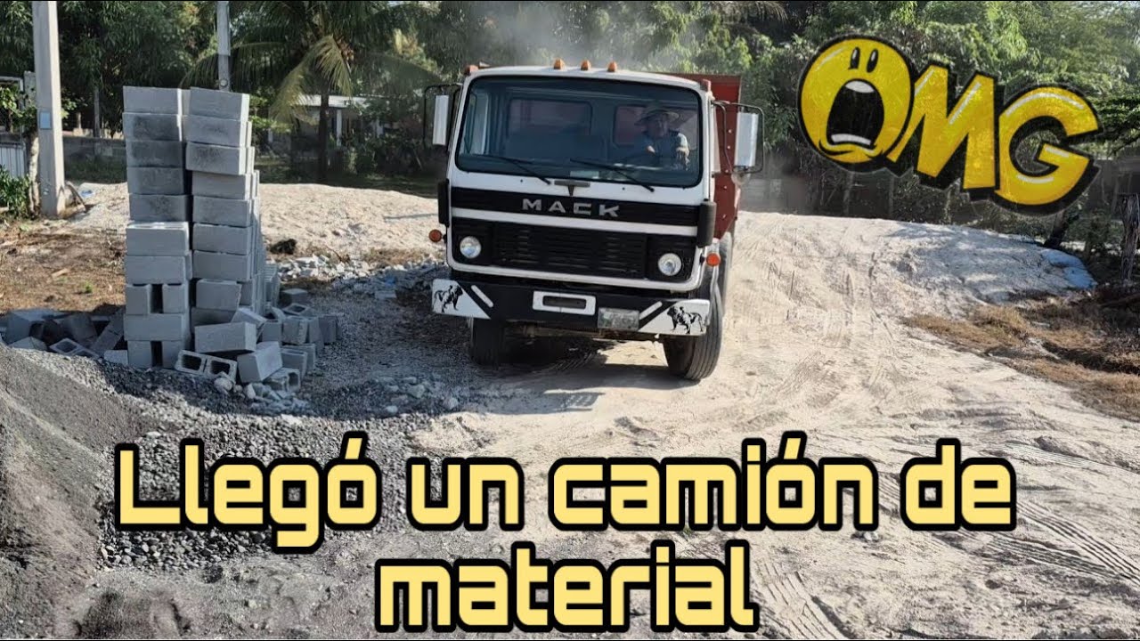 Mira quien mandó un camión de Material para la casa de Elida que sorpresota🥳🤩