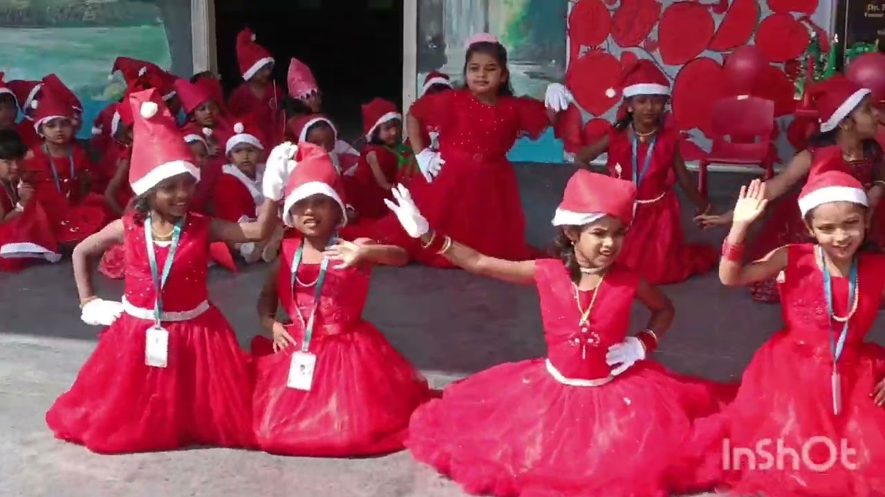 Red Day And Christmas Day Celebration by KBM Montessori Kids.....