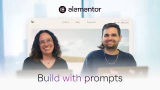 Generating a landing page & design system from single prompts in Elementor (webinar replay)