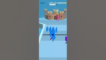 Join Clash 3D Level - 201 #gameplay #shorts #joinclash #joinblobclash3d  #android #youshort #short