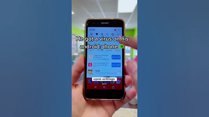He got virus on his phone 😱Fix it with a simple trick ✨#shorts #android #samsung #apple #iphone #fy - DayDayNews