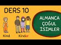 A1 | Ders 10 - Almanca Çoğul İsimler (Plural der Nomen)