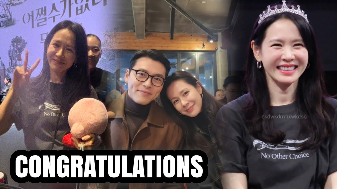 Hyun Bin Proudly Supports Son Ye-jin đź’• Huge Congratulations on Her Success!  - YouTube