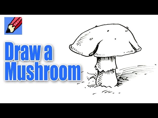 How to Draw A Mushroom – Step-by-Step Art Tutorial – Artlex