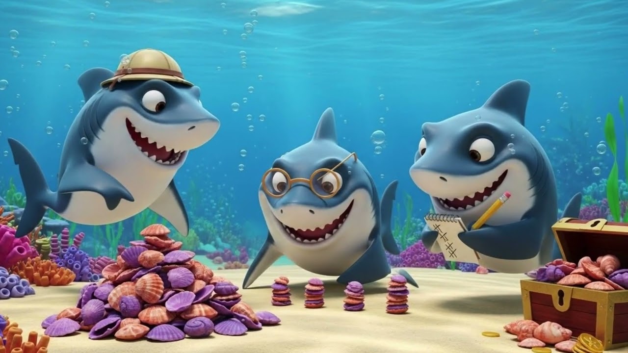 Baby shark learning time