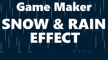 [Game Maker] Simple Snow/Rain Effect (No Particle System)