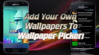 How To Add Your OWN Wallpapers To Your Phone's Wallpaper Picker! - Month Of Mobile - Episode 2 screenshot 2