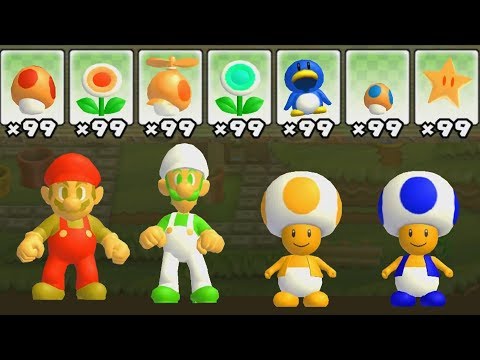 What happens if Classic Mario Bros. use Marios Old Power-Ups?