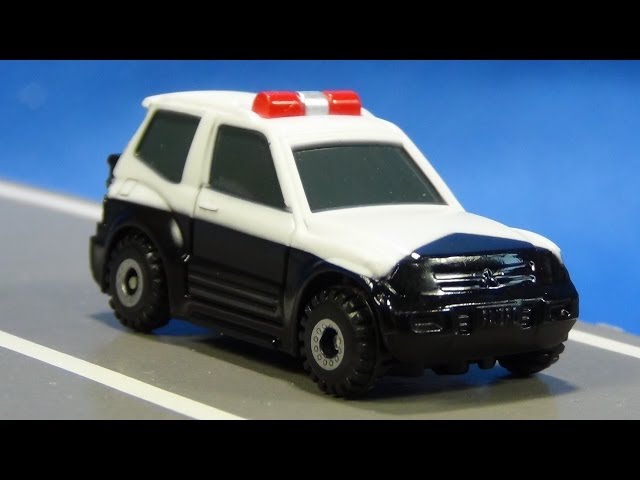 三菱 パジェロ パトロールカー ポケットトミカ 不滅のパトカー