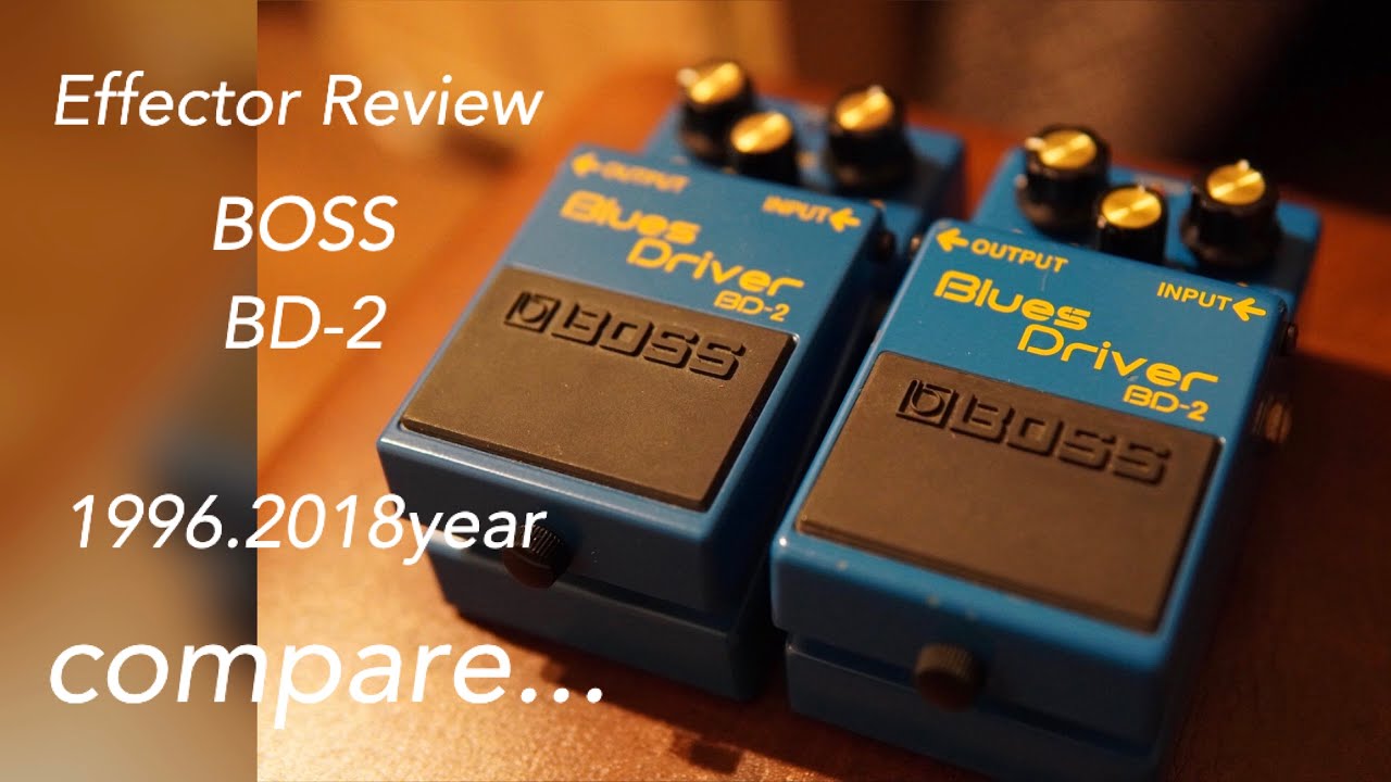 ★希少 初期★ 良音 1997年製 BOSS BD-2 Blues Driver