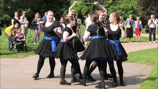 Westminster Morris Dancers Day of Dance 11 May 2024 in various locations in London UK