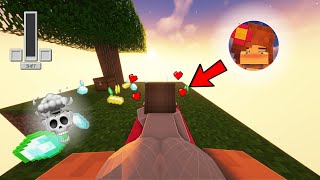 What Happens If You Give Her Diamonds? Jenny in Minecraft SkyBlock
