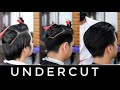 Undercut ไว้บน สไตล์หนุ่มเซอร์  โดยช่างไมโคร