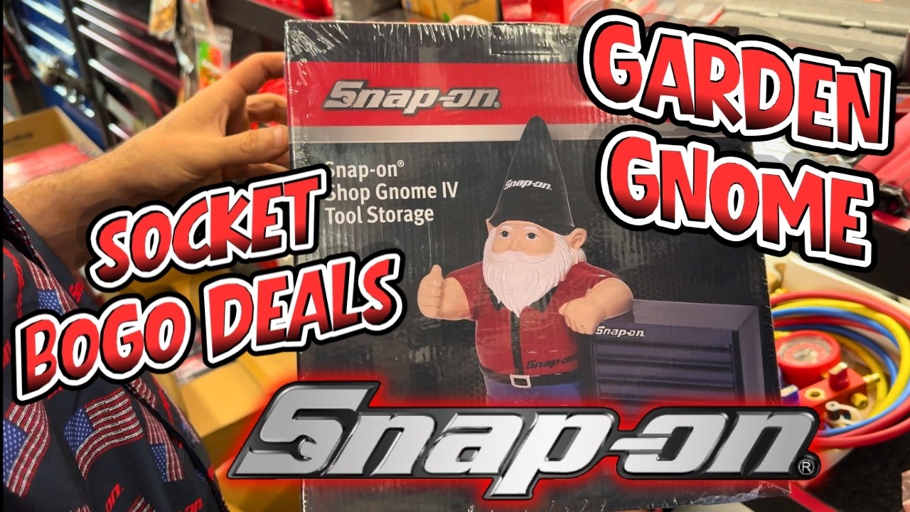 Snap On Gnome And Socket Bogo Deal - YouTube