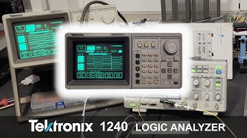 Logic Analyzer Tektronix 1240   -   prime esperienze