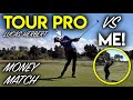 I take on a European Tour Professional! Money Match vs Lucas Herbert